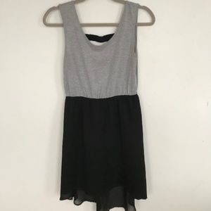 Asymmetrical Sun Dress with Scoop Back